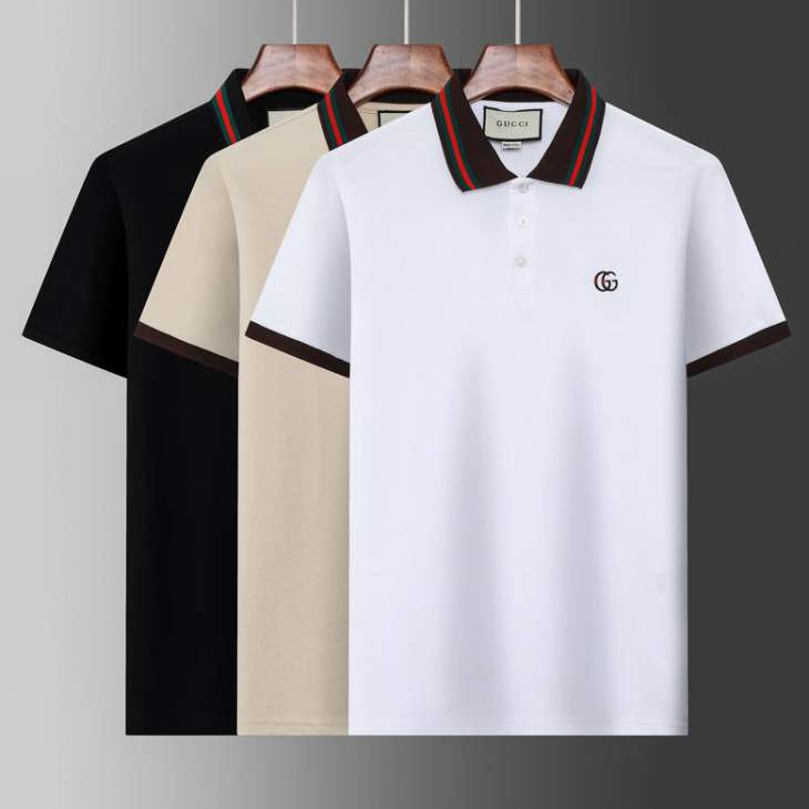 Picture of Gucci Polo Shirts Short _SKUGucciM-3XLgyx801627554
